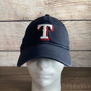 Womens New Era Navy Blue Texas Rangers Hat
